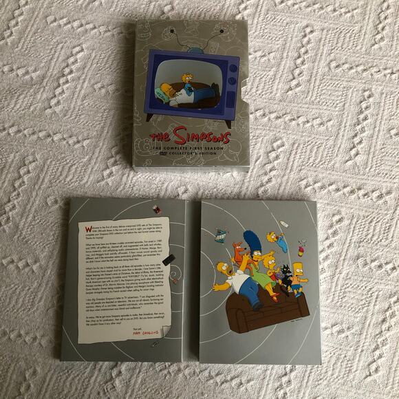 The Simpsons Complete 1st Season Collectors Edition Dvd TV Series Box Set - Picture 4 of 6